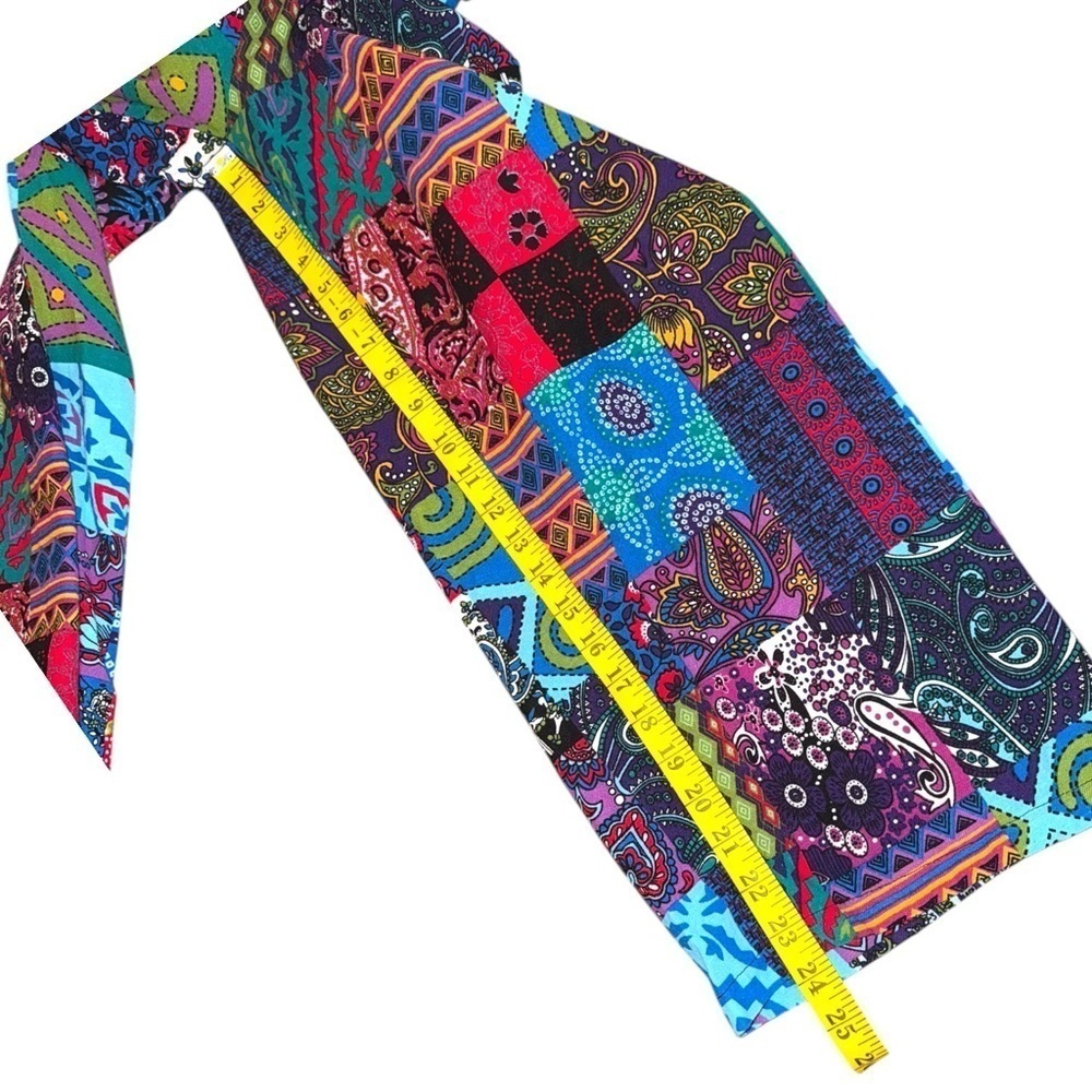 Hippie Boho Kantha Patchwork Multi Color Jumpsuit, Overalls, Bohemian Romper - Picture 13 of 16